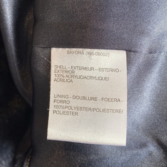 Derby Kids navy blue faux fur hooded jacket - Picture 6 of 7